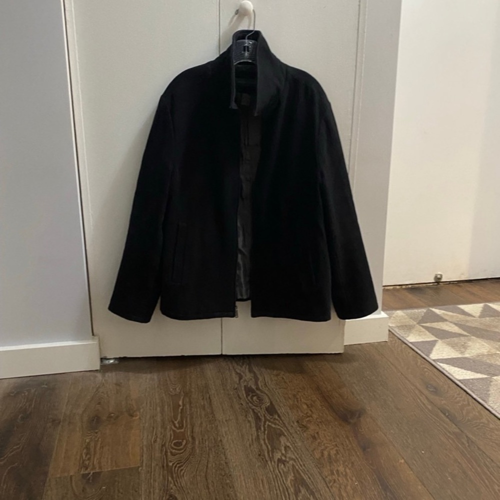 Banana Republic black Peacoat men’s sz medium